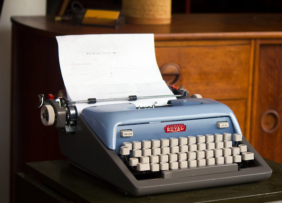 A Waiting Typewriter