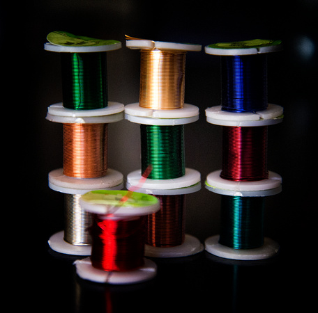Spools of wire