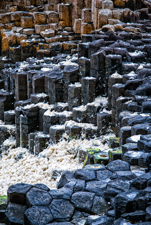 Sea Foam & Sea Stone - Giant's Causeway