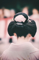 Art of the geisha Coiffure