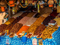 Dried fruits and nuts in Marrakech