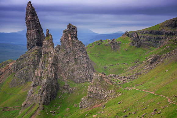 Trails to Old Man Storr