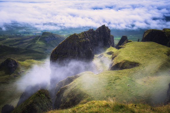 Mists on the Table of Quiraing