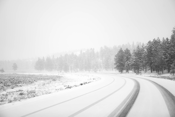 A winter's drive