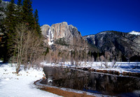 Yosemite Falls in the Distance