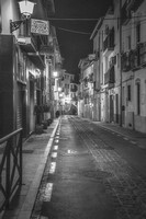 A Granada Street at Night